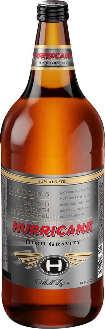 Hurricane High Gravity Malt Liquor 12 Pack (40 oz Bottles)