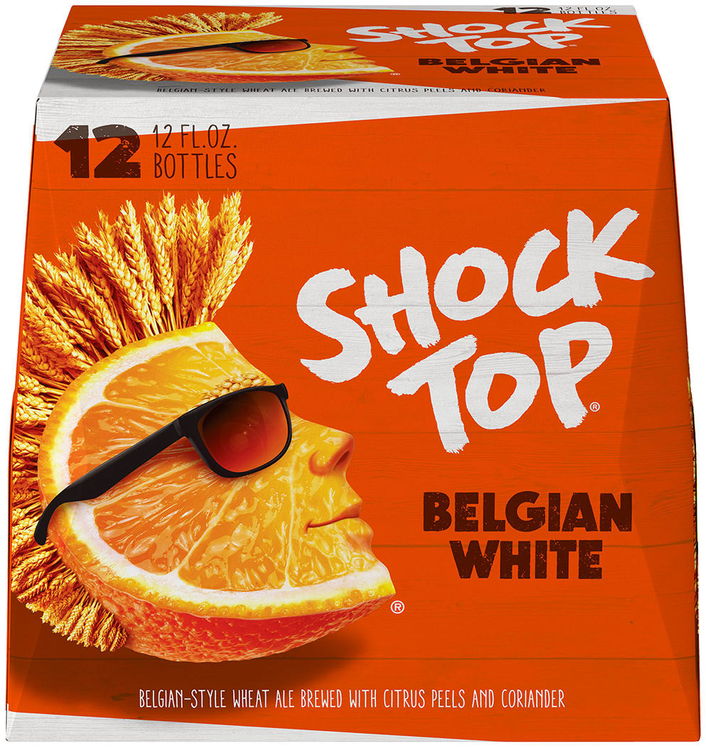 Shock Top Belgian White 2x12 Pack 12 oz (24 Bottles)