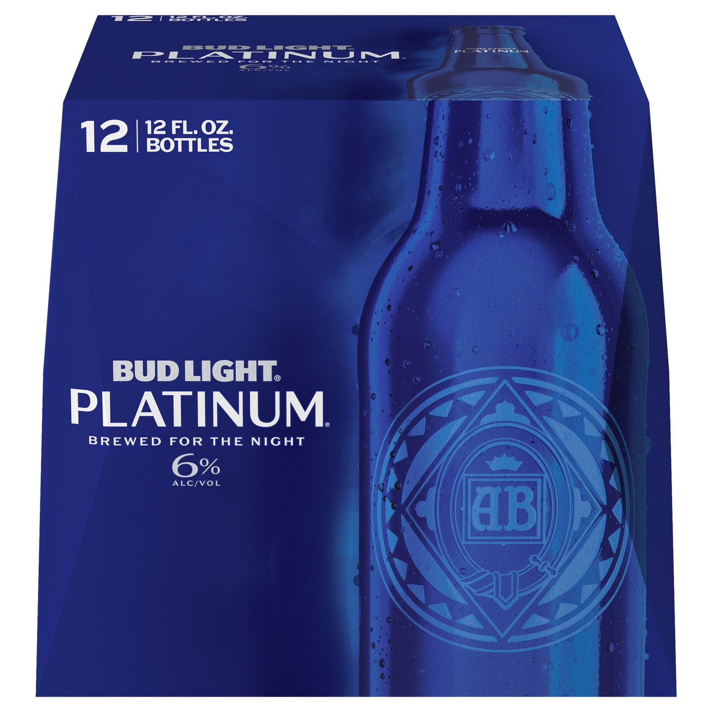 Bud Light Platinum 2x 12 Pack (12 oz Bottles)