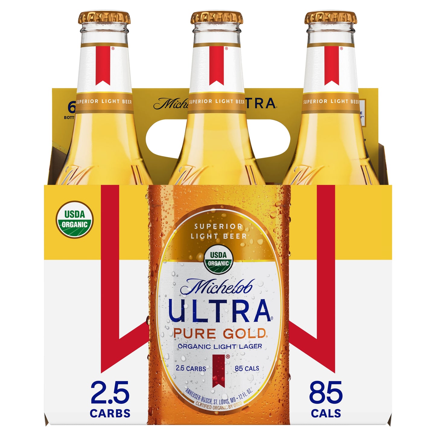 Michelob Ultra Pure Gold 4x 6 Pack (12 oz Bottles)