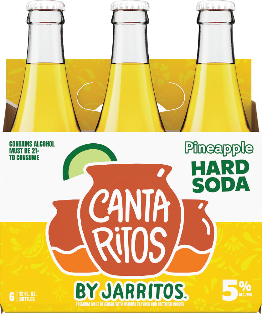 Cantaritos Pineapple 4x 6 Pack (12 oz Bottles)
