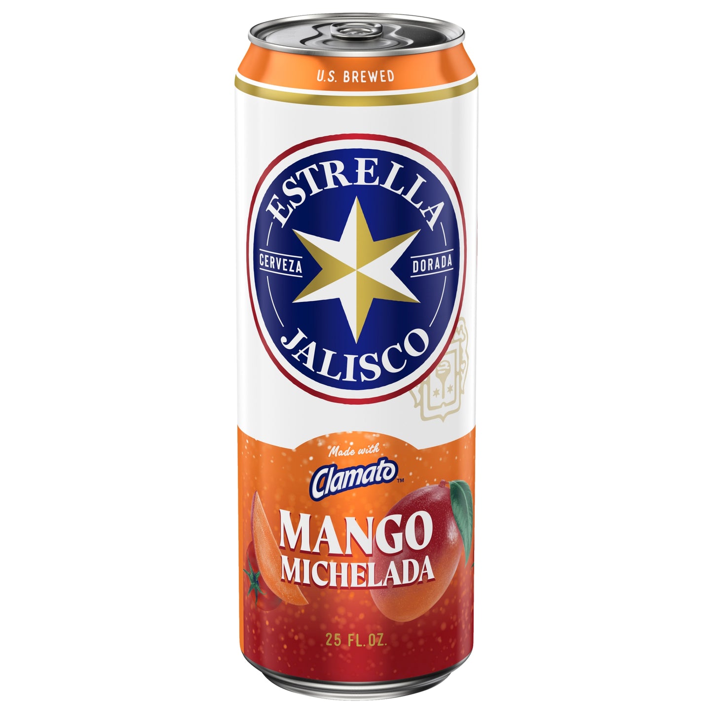 Estrella Jalisco Mango Michelada (w Golden Road Brewing) 15 Pack (25 oz Cans)
