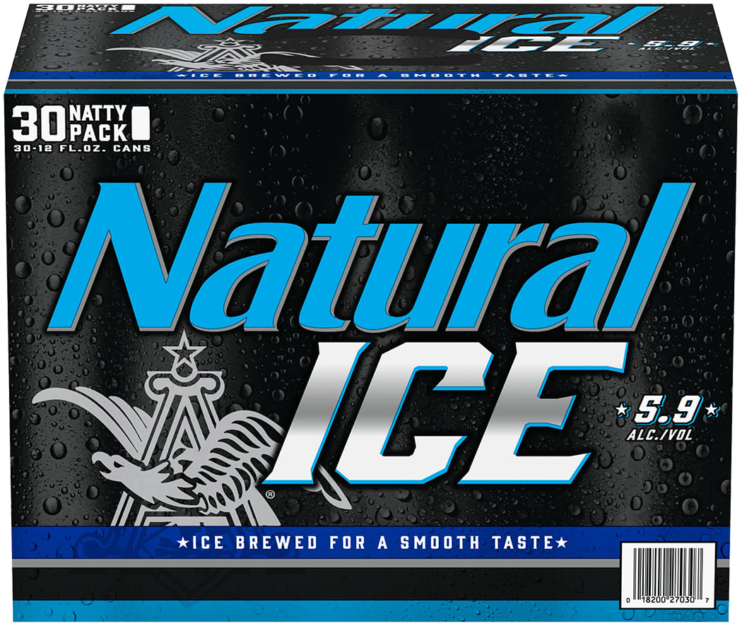 Natural Ice 30 Pack (12 oz Cans)