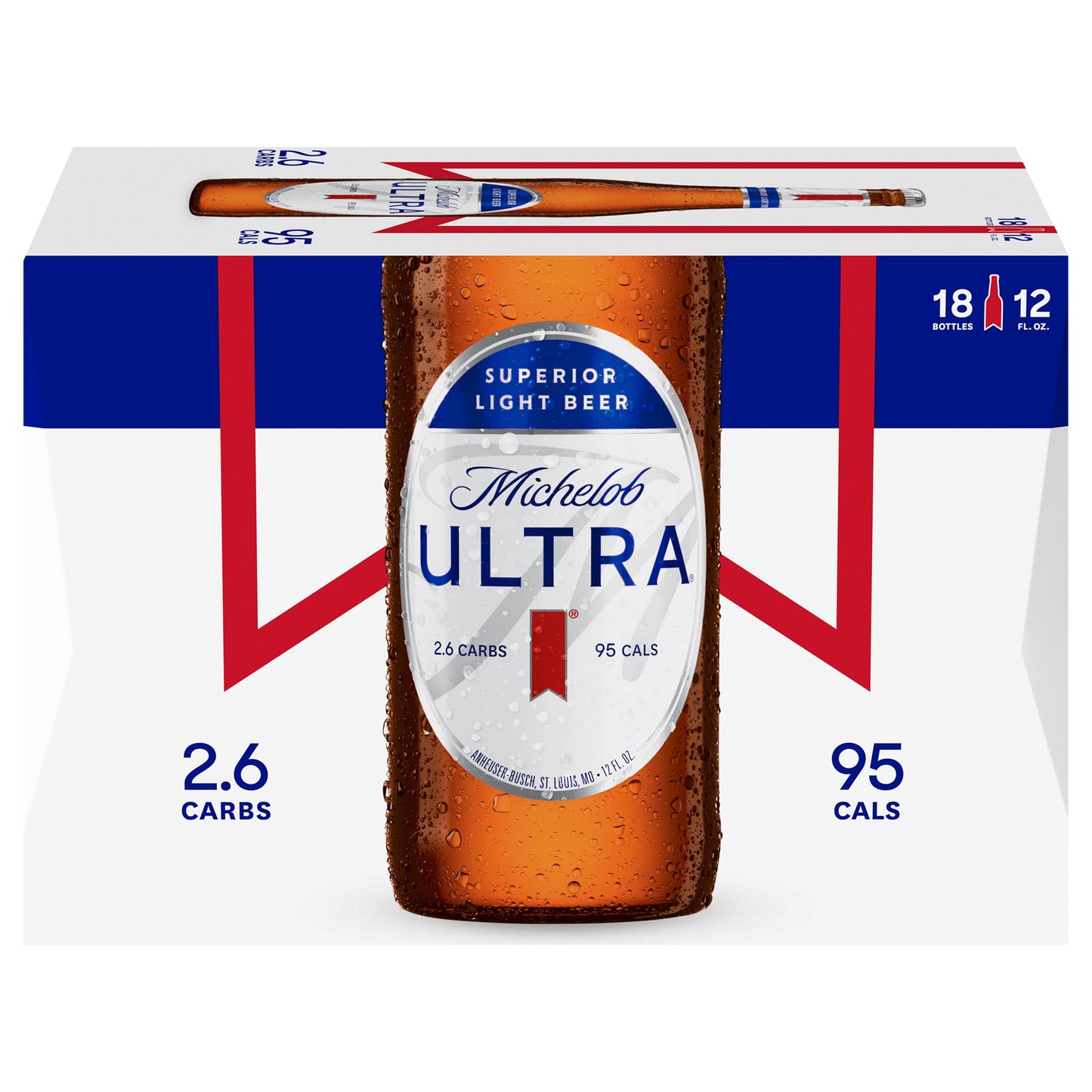 Michelob Ultra 18 Pack (12 oz Bottles)