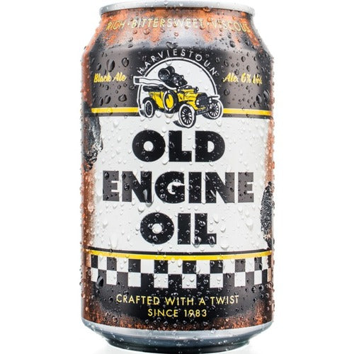 Harviestoun Old Engine Oil black ale, 24-pack 11.2 oz cans