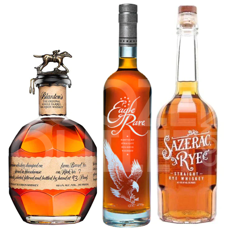 Blanton's Original Single Barrel Bourbon & Eagle Rare Bourbon & Sazerac Rye Bundle