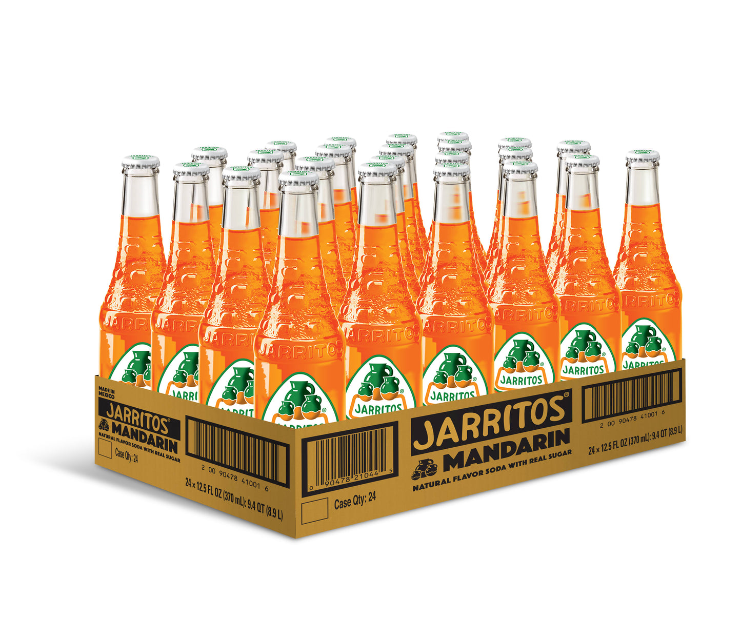 Jarritos Mandarin 24 Pack (12.5 oz Bottles)