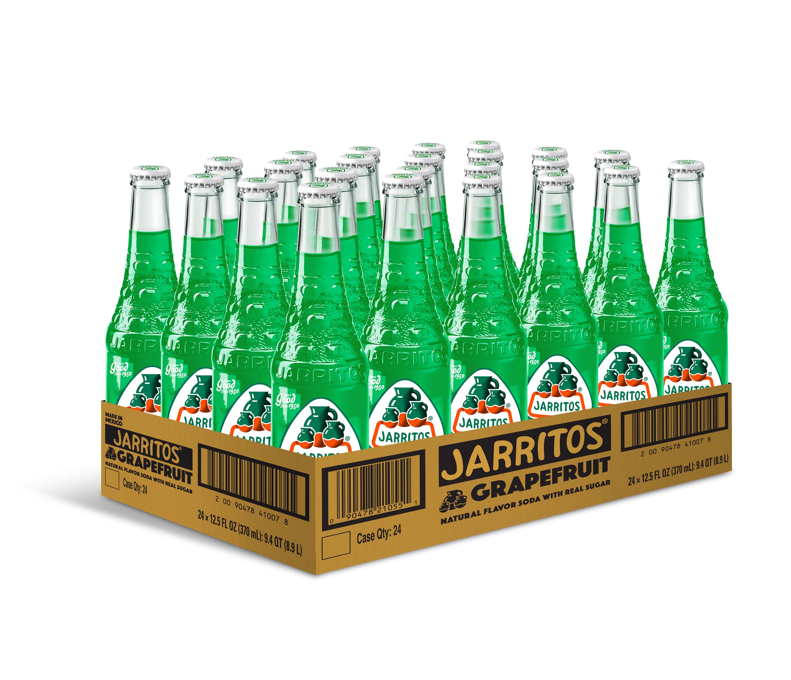 Jarritos Grapefruit 24 Pack (12.5 oz Bottles) The Booze Outlet