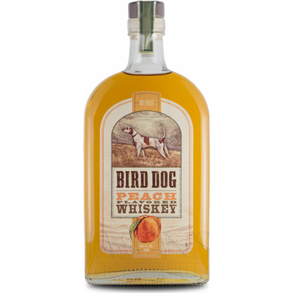 Bird Dog Peach Flavored Whiskey 750ML, The Southern Peach Pour Everybody Asks For