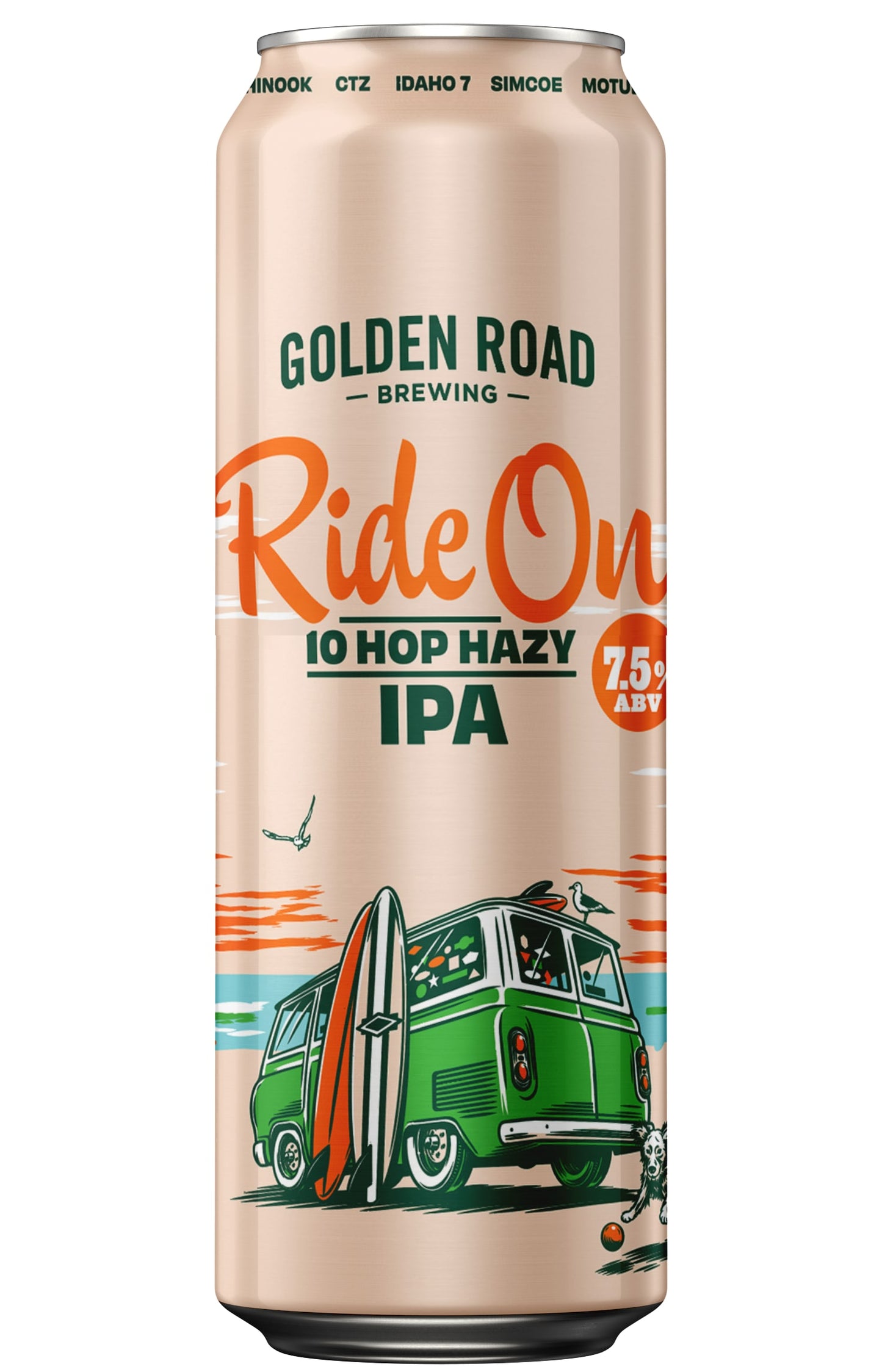 Golden Road Ride On 10 Hop Hazy 15 Pack (19.2 oz Cans)