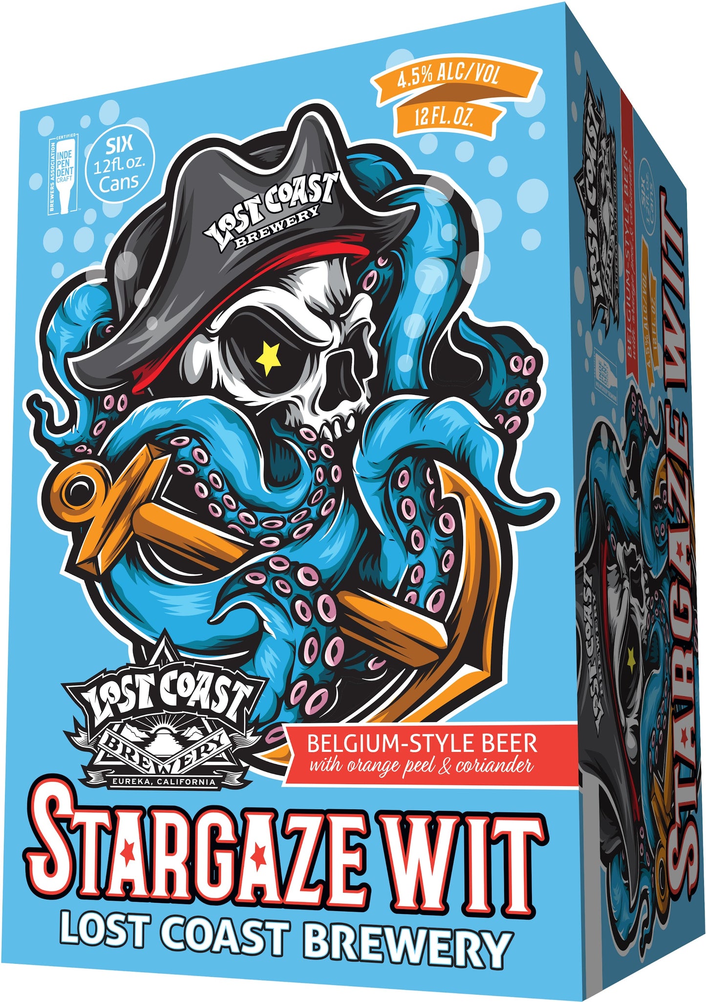 Lost Coast Stargaze Wit six-pack cans