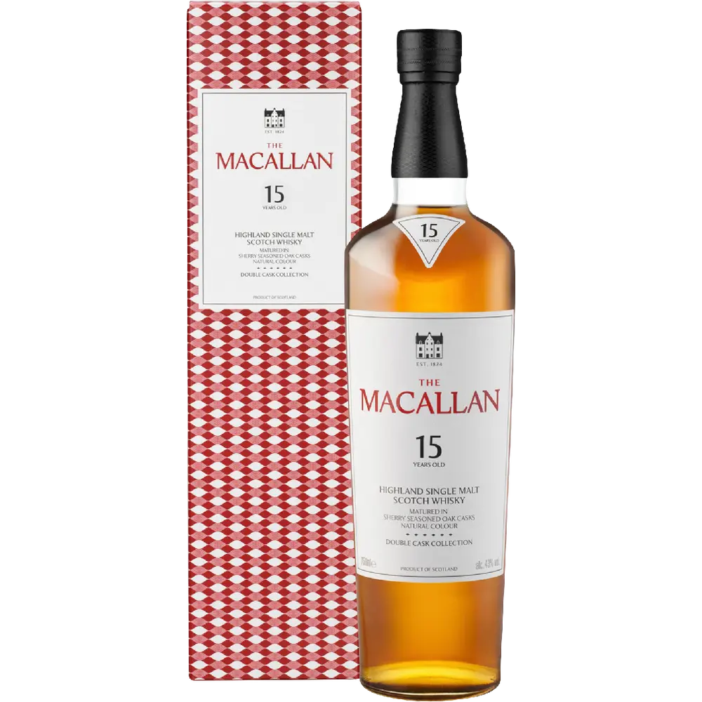 The Macallan Single Malt Scotch Double Cask 15 Yr 750ML