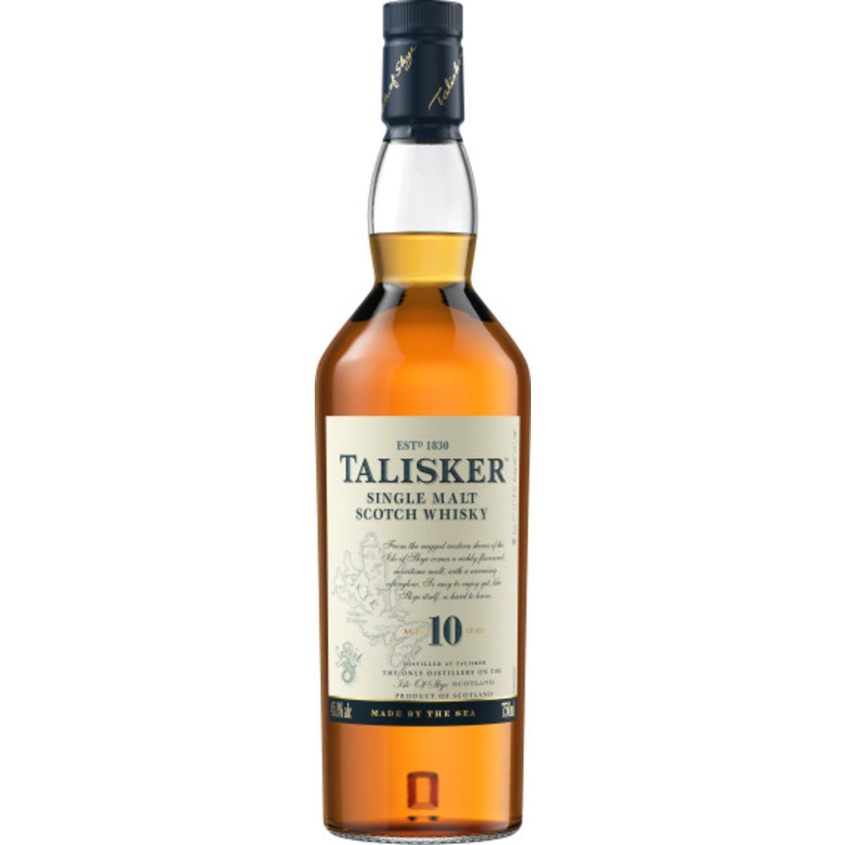 Talisker 10 Year Single Malt Scotch 750ML bottle