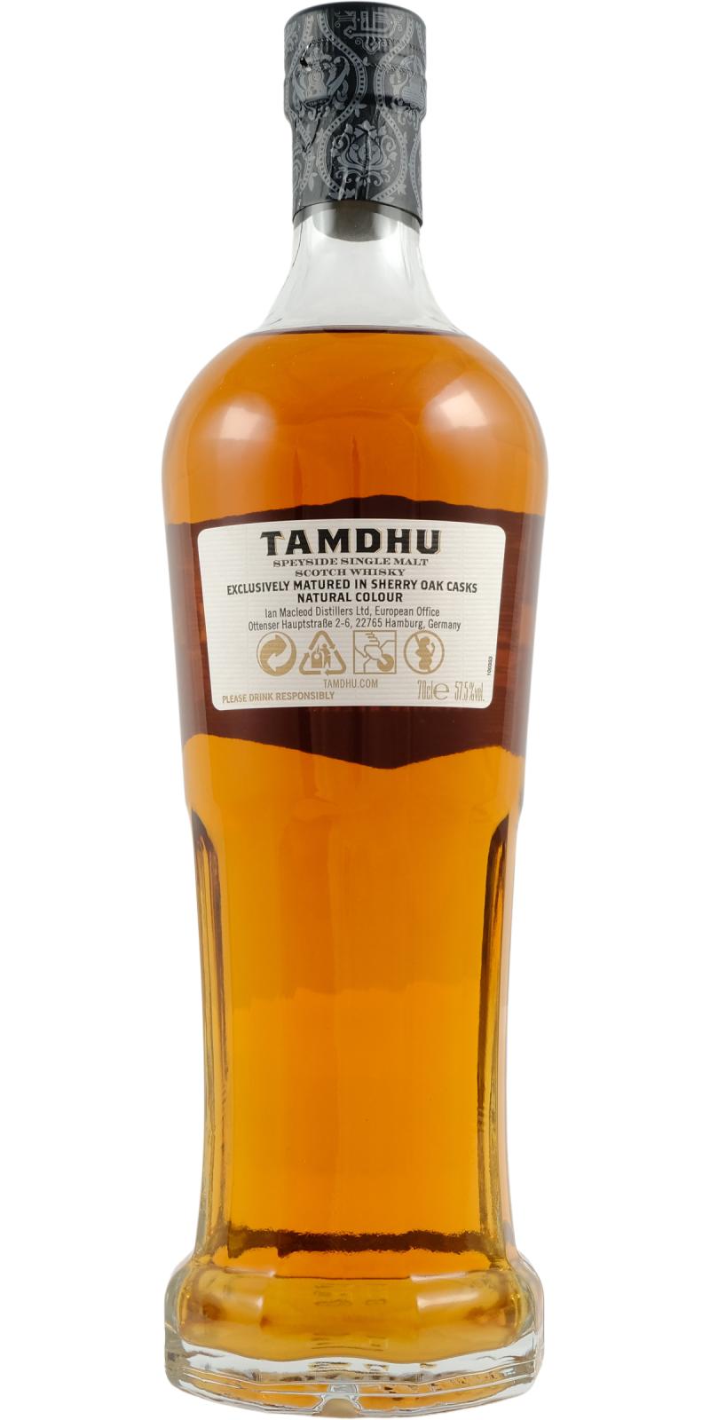 TAMDHU SINGLE MALT SCOTCH BATCH STRENGTH LIMITED RELEASE 115 750ML