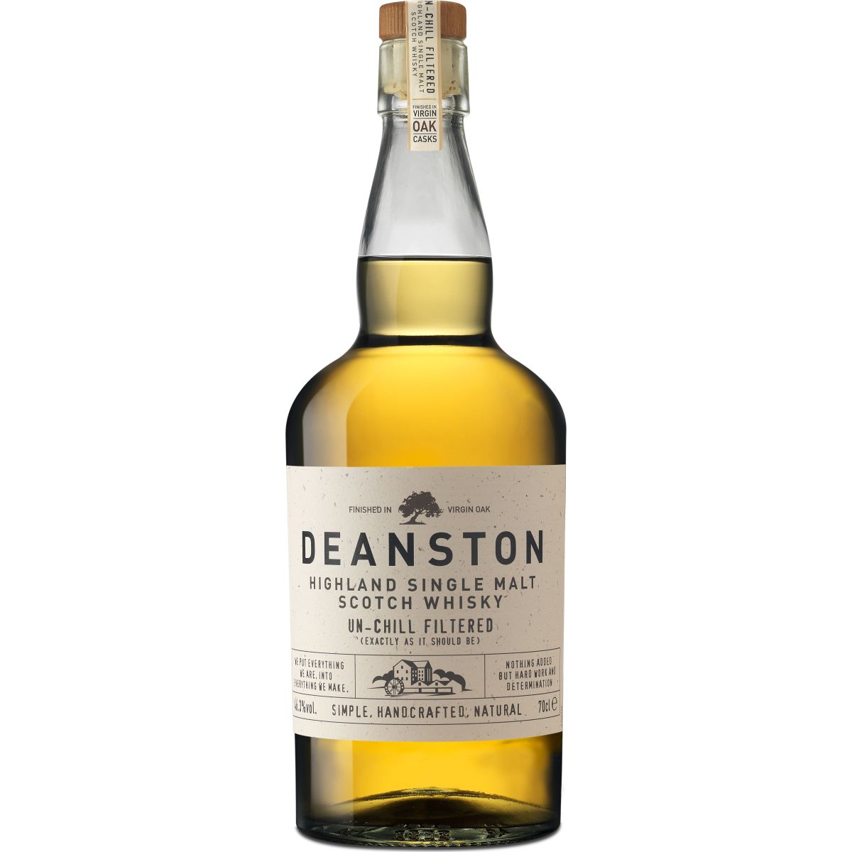 Deanston Virgin Oak Single Malt Scotch 750ML bottle