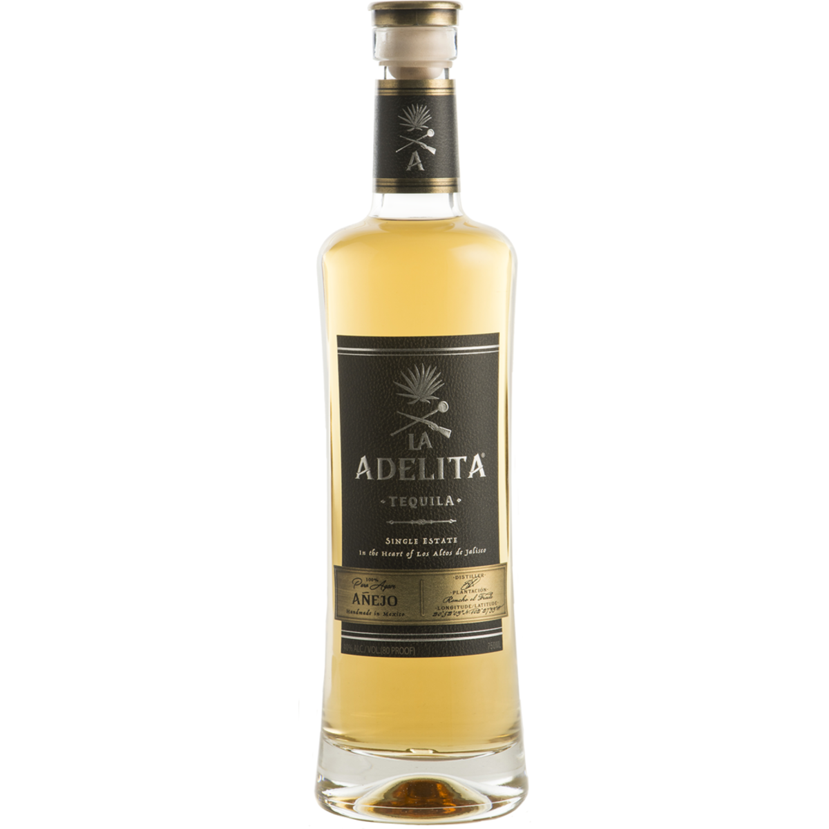 La Adelita Tequila Anejo 80 750ML bottle