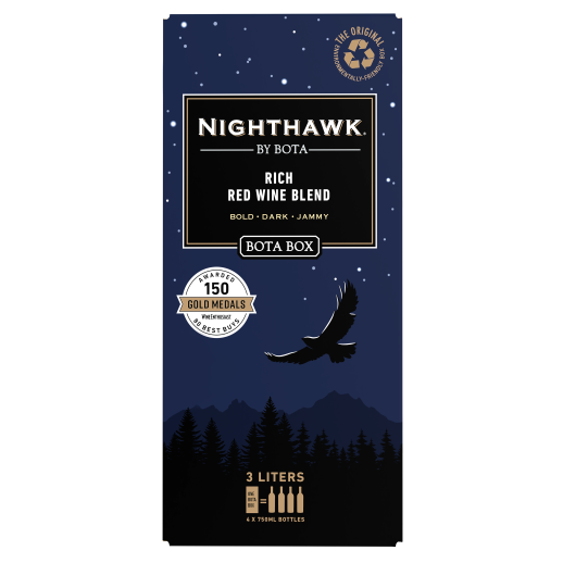 Bota Box Nighthawk Rich Red Blend 3L