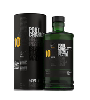 Port Charlotte Single Malt Scotch Heavily Peated 10 yr 100 750ML
