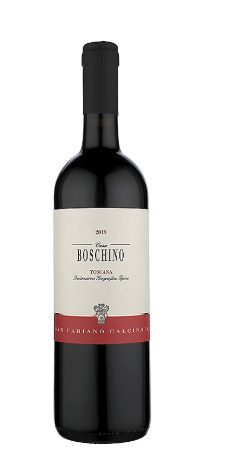 SAN FABIANO CALCINAIA TOSCANA ROSSO CASA BOSCHINO 2019 750ML