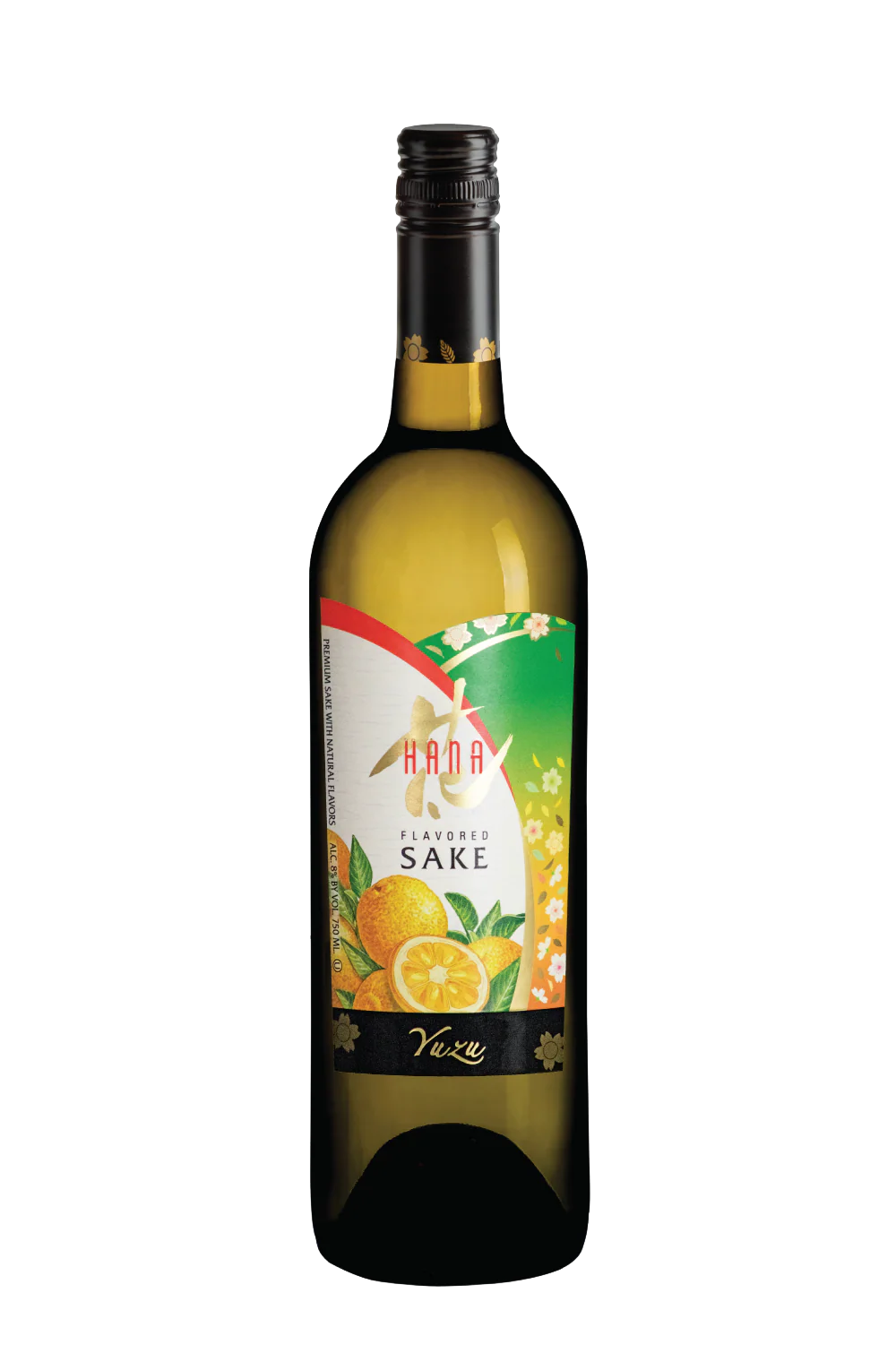 Hana Yuzu Flavored Sake 750ML