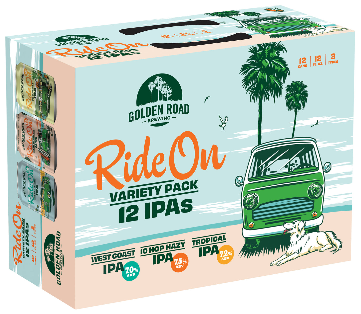 Golden Road Ride On VP 2x 12 Pack (12 oz Cans)