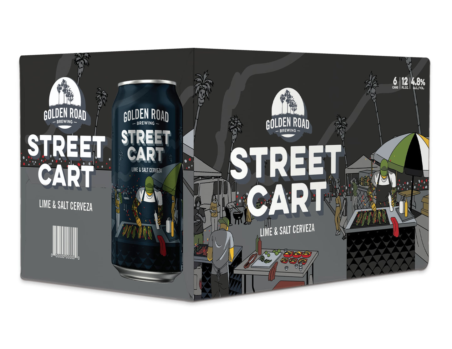 Golden Road Street Cart Cerveza 4x 6 Pack (12 oz Cans)