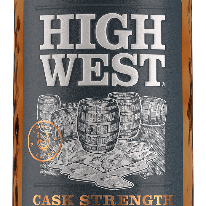 High West Cask Strength Straight Whiskey 750ML bottle