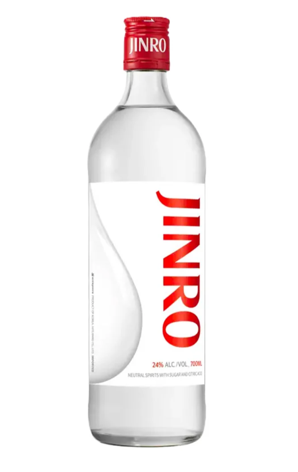 Jinro Soju 700ML Case of 12, The World's Best Selling Spirit in a Table Sized Bottle