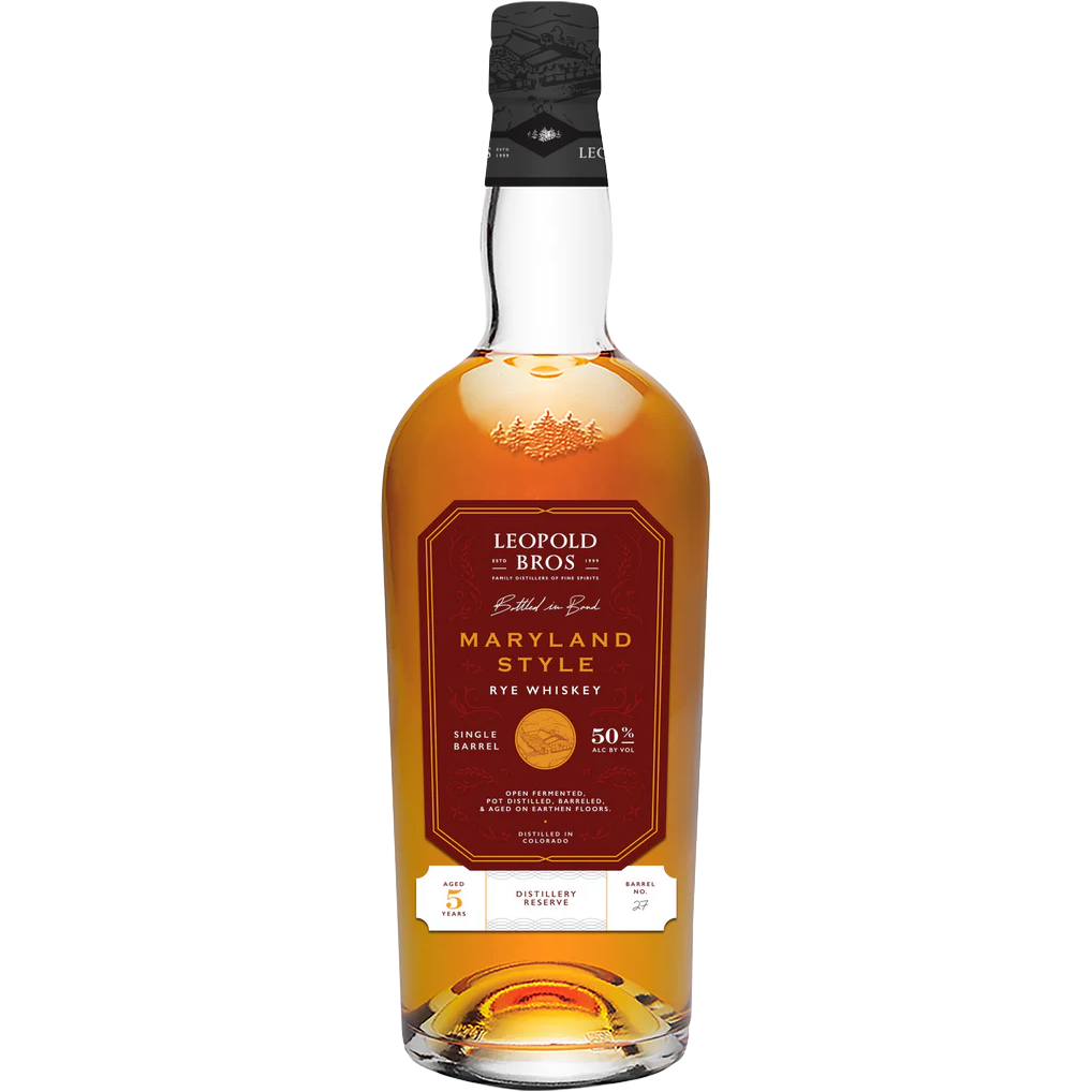 Leopold Bros Maryland Style Bottled in Bond Rye Whiskey 750ML
