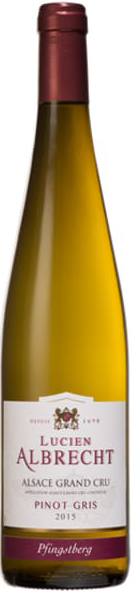 Lucien Albrecht Pinot Gris Pfingstberg Alsace Grand Cru 2015 750ML