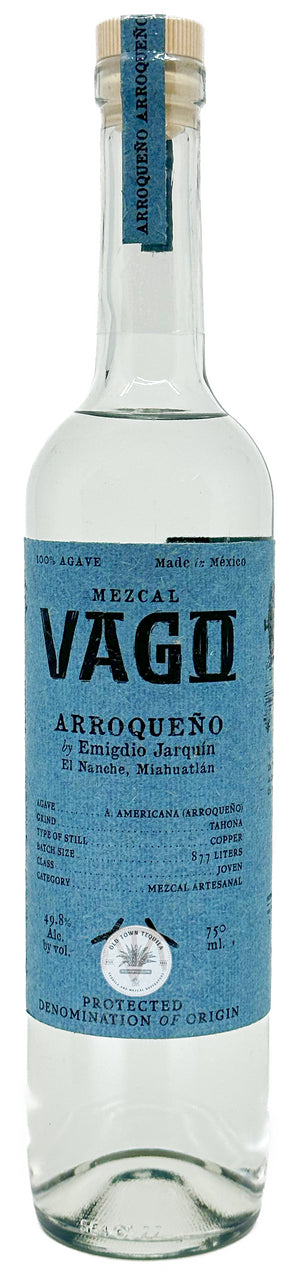 VAGO MEZCAL ARROQUENO BY EMIGDIO JARQUIN 101.4 750ML