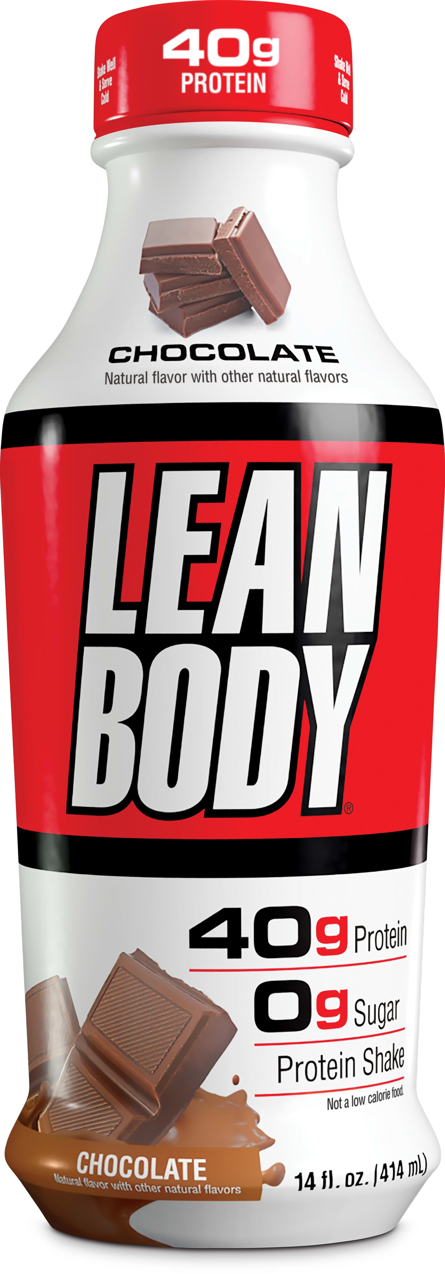Lean Body Rtd Shake Chocolate 12 Pack (14 oz Bottles)