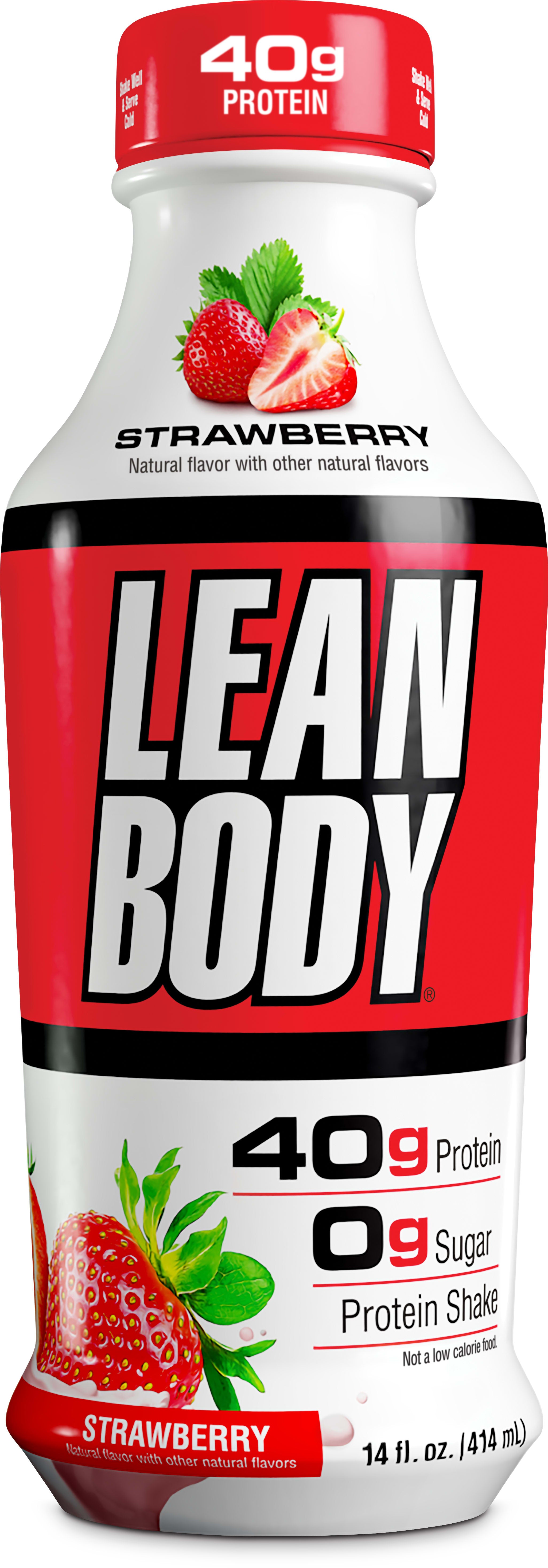 lean body!20パック ストロベリー味 Lean Body Rtd Shake Strawberry 12 Pack (14 oz Bottles) – The Booze