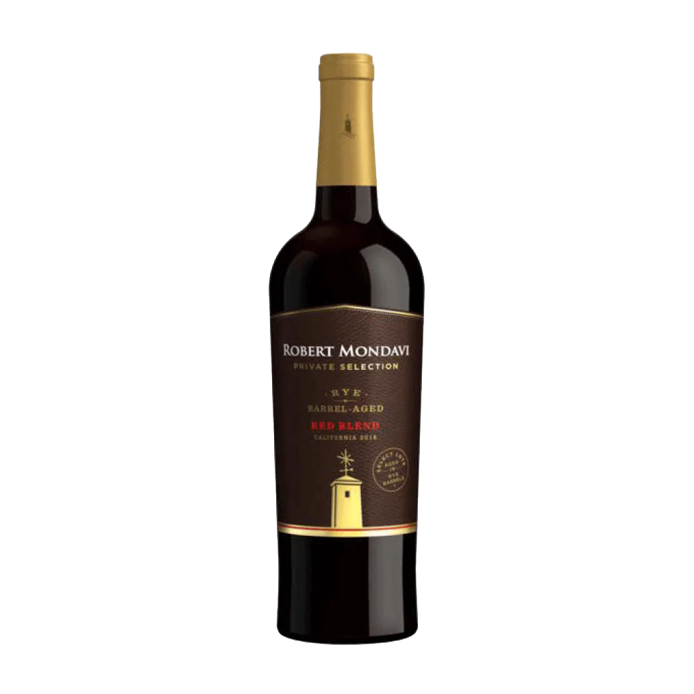 ROBERT MONDAVI PRIVATE SELECTION RED BLEND AGED IN RYE BARRELS MONTEREY COUNTY 750ML