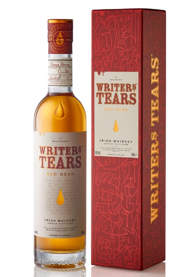 Writers Tears Single Malt Irish Whiskey Red Head 92 750ML