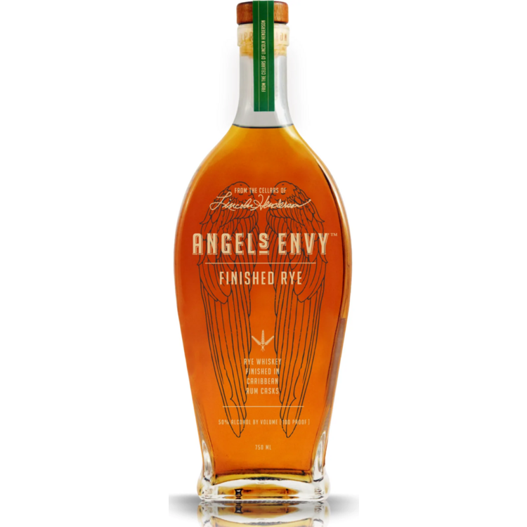 ANGEL'S ENVY RYE WHISKEY FINISHED IN CARIBBEAN RUM CASKS FINISHED RYE 100 750ML
