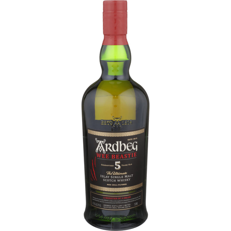 Ardbeg Single Malt Scotch Wee Beastie 5 Yr 94.8 750ML