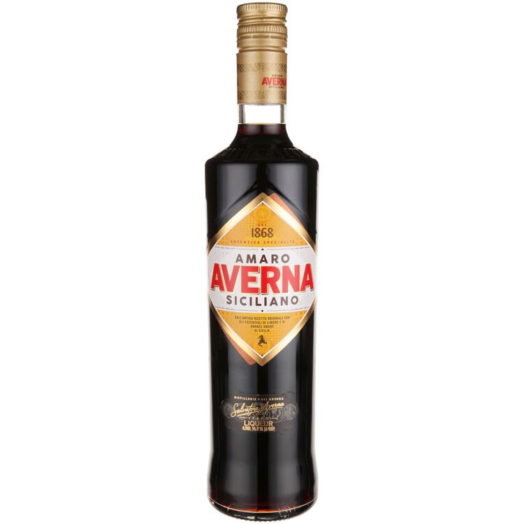 AVERNA SICILIANO AMARO LIQUEUR 58 750ML