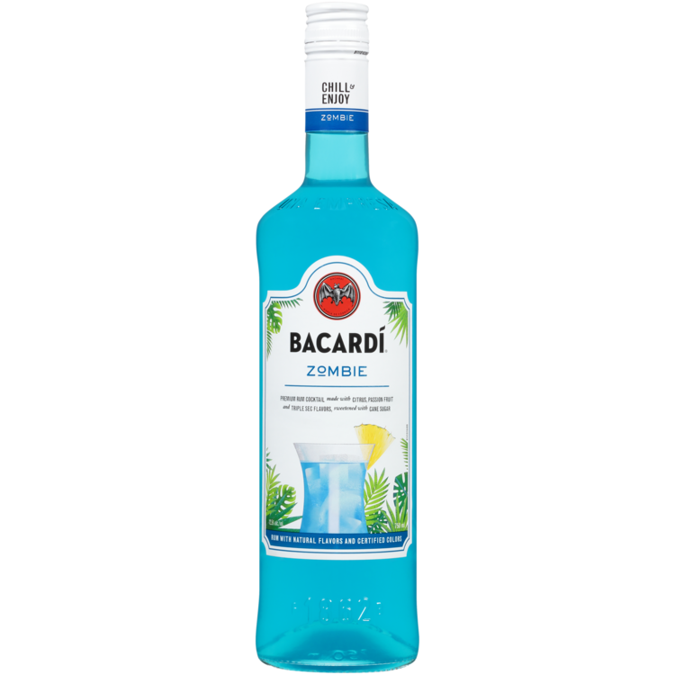 BACARDI ZOMBIE CLASSIC COCKTAILS 25 750ML