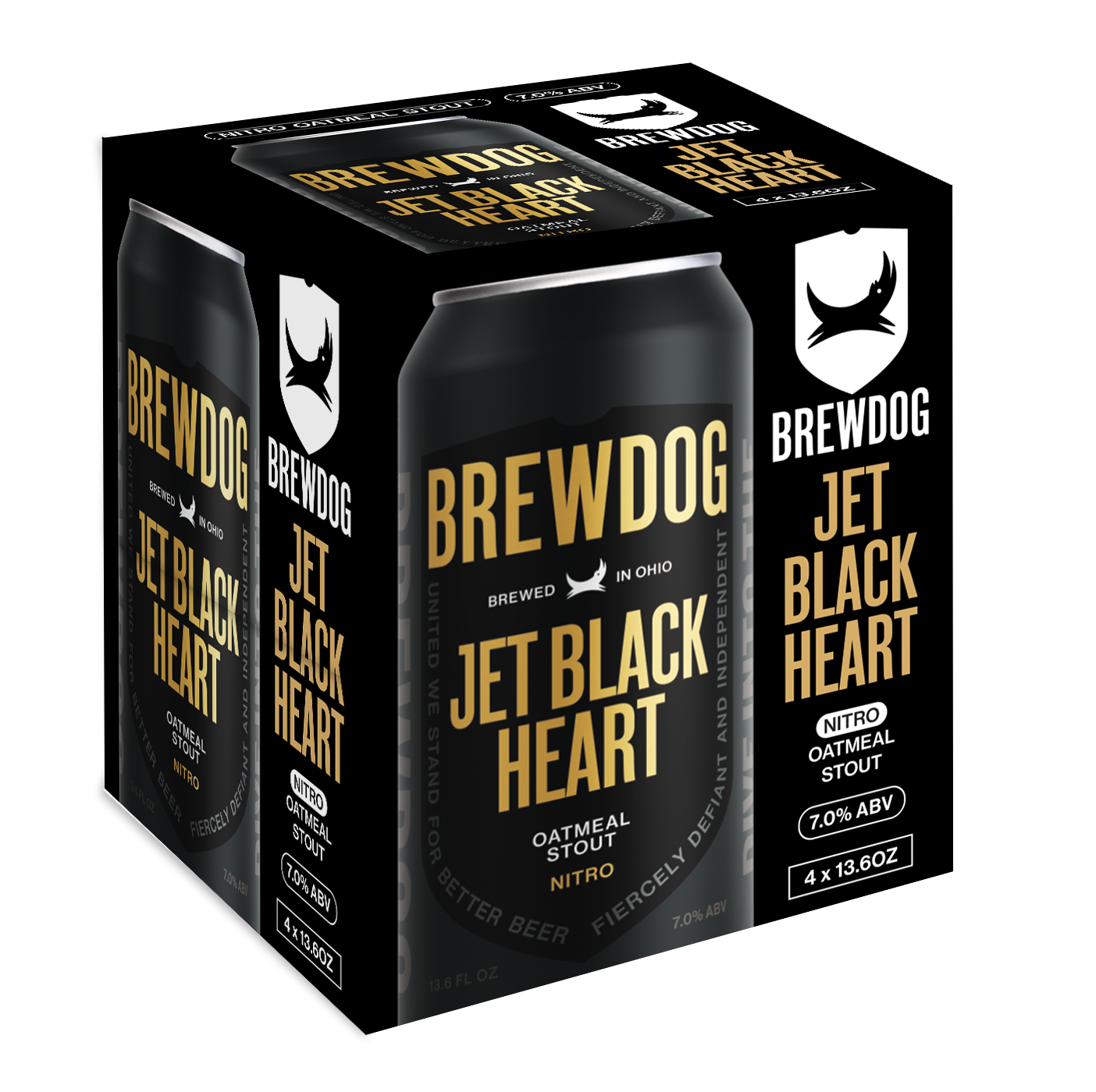 Brewdog Jet Black Heart Can 6/4PK 13.65Z