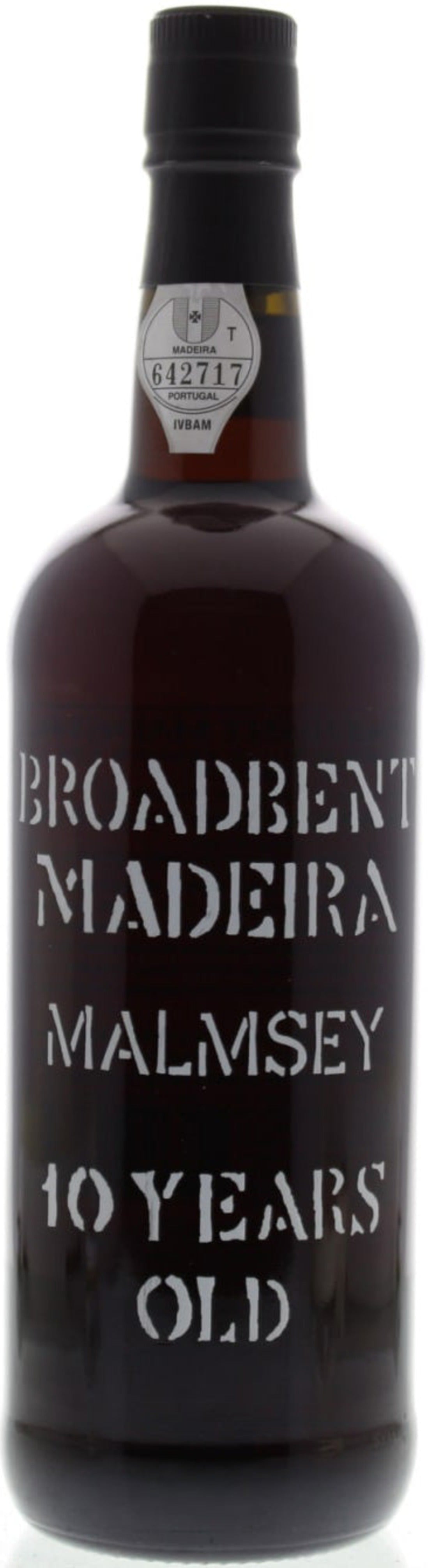 Broadbent Madeira Malmsey 10 Yr 750ML