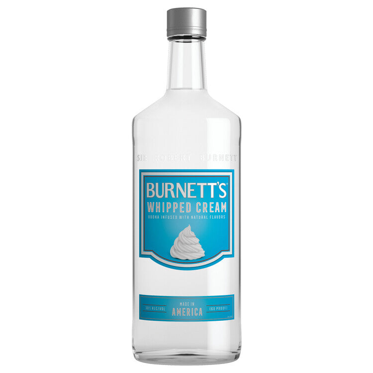 BURNETT'S WHIPPED CREAM FLAVORED VODKA 60 750ML