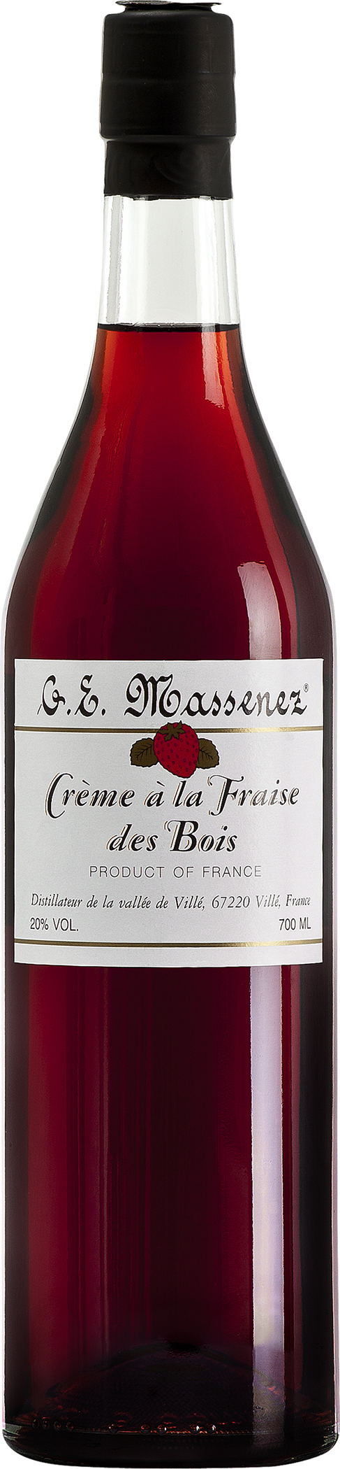 Ge Massenez Creme De Fraise 750ML