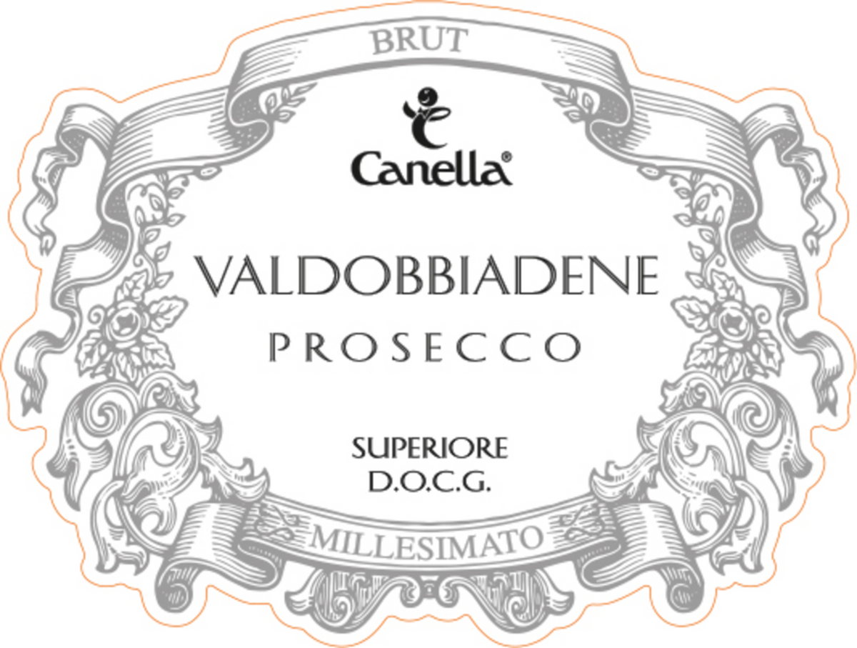 CANELLA VALDOBBIADENE PROSECCO MILLESIMATO DOCG 2021 750 mL