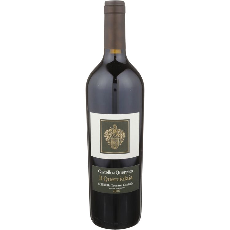 CASTELLO DI QUERCETO COLLI DELLA TOSCANA CENTRALE ROSSO IL QUERCIOLAIA 2016 WOOD BOX 750ML