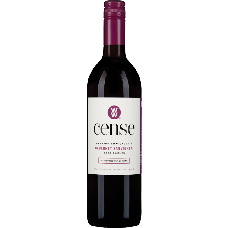 CENSE CABERNET SAUVIGNON LOW CALORIE 85 CALORIES PER SERVING PASO ROBLES 2019 750ML