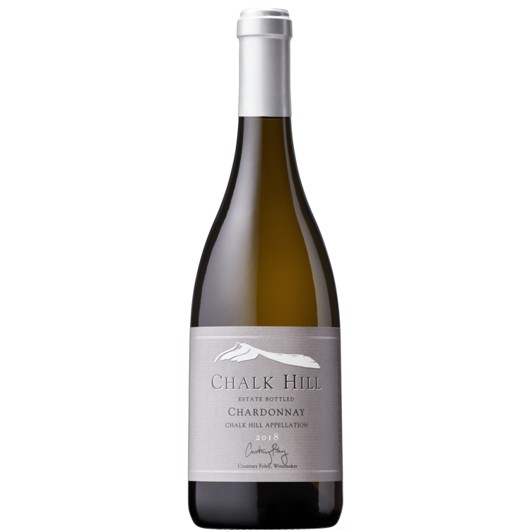 CHALK HILL CHARDONNAY ESTATE BOTTLED CHALK HILL 2018 750ML