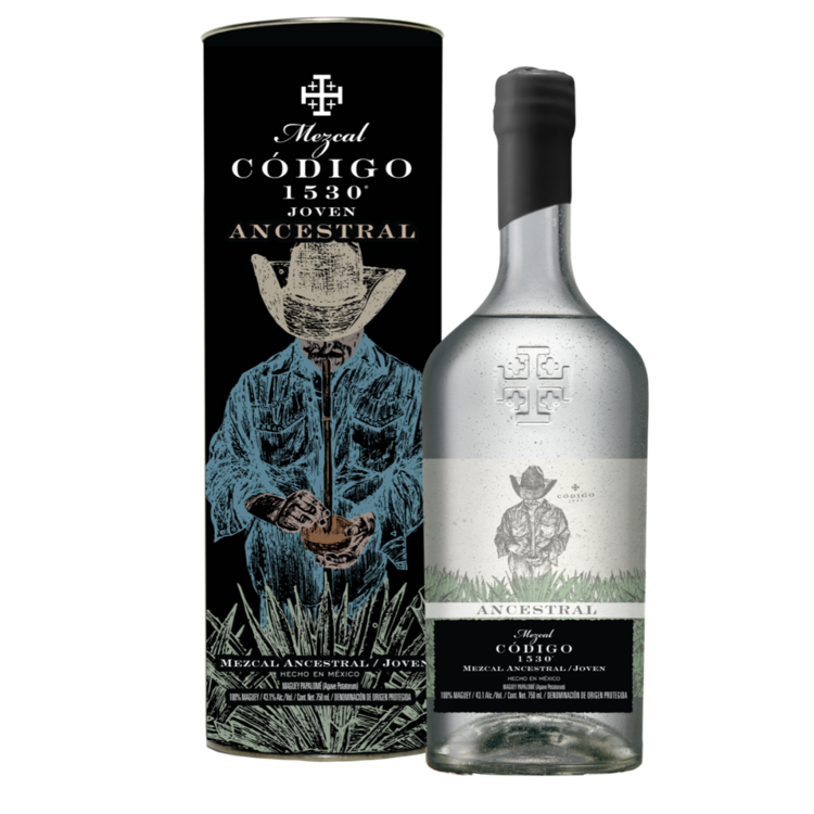 CODIGO 1530 MEZCAL ANCESTRAL JOVEN 86.2 750ML