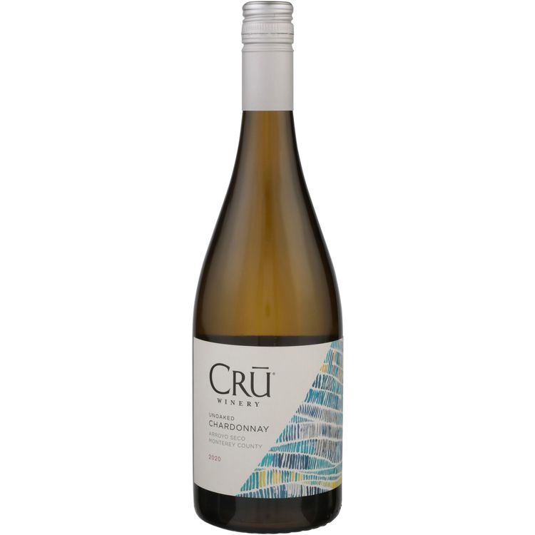 CRU CHARDONNAY UNOAKED ARROYO SECO 2020 750ML