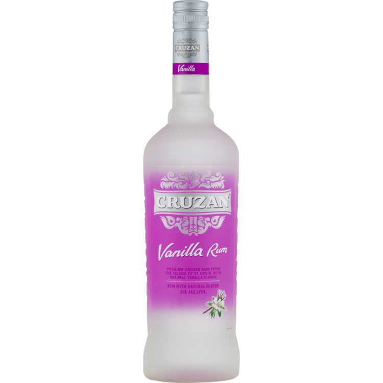 CRUZAN VANILLA FLAVORED RUM 42 750ML